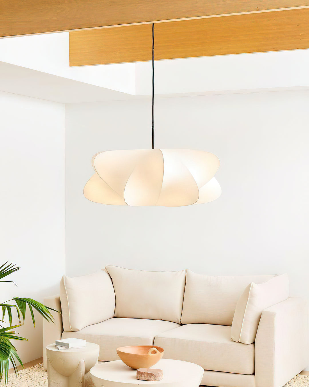 Cirrus Silk Pendant Light