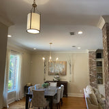 French Brass Chandelier