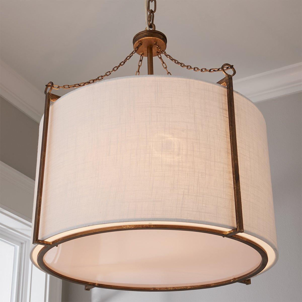 French Brass Chandelier