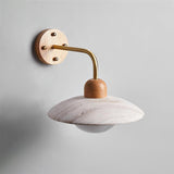 Claudie Travertine Wall Sconce