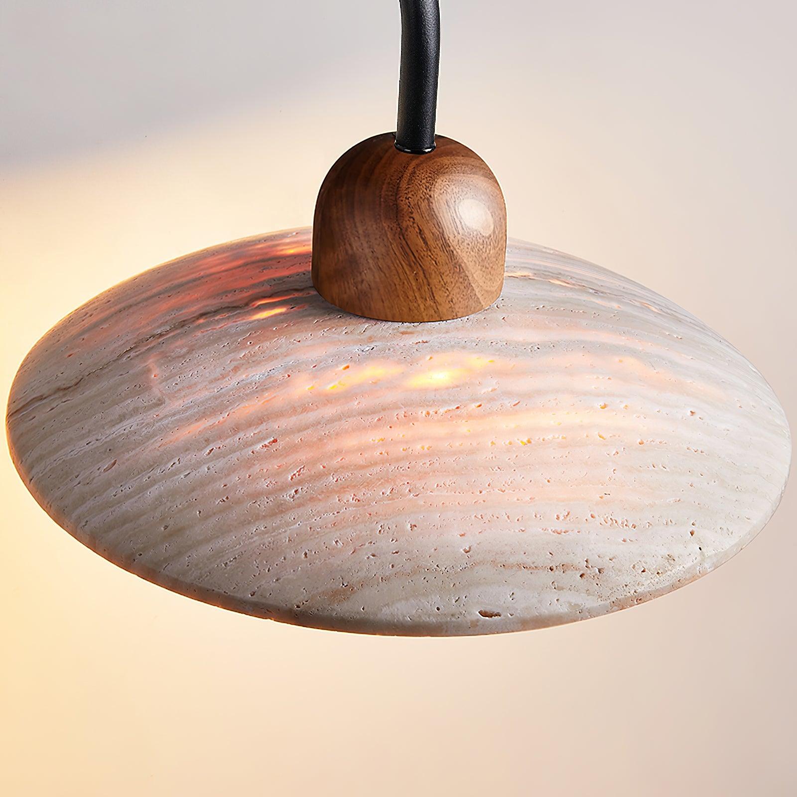 Claudie Travertine Wall Sconce