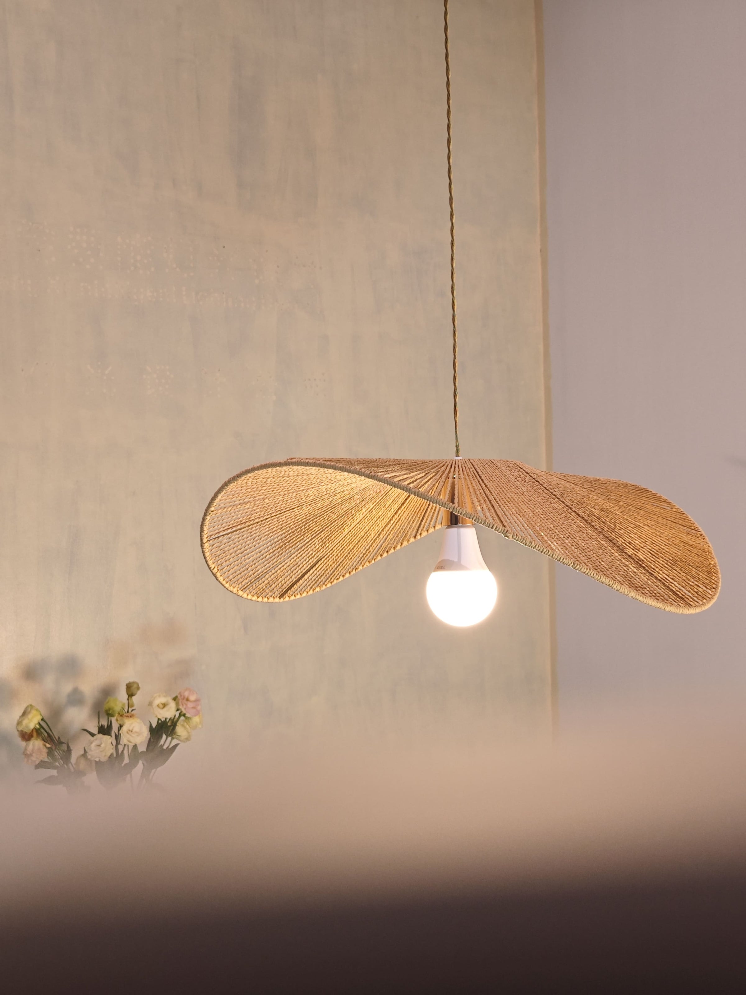 Cleme Straw Pendant Lighting