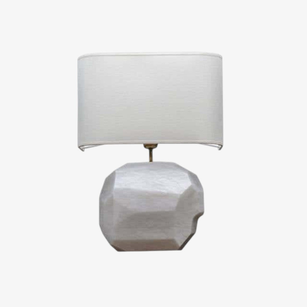 Faceted Alabaster Sconce