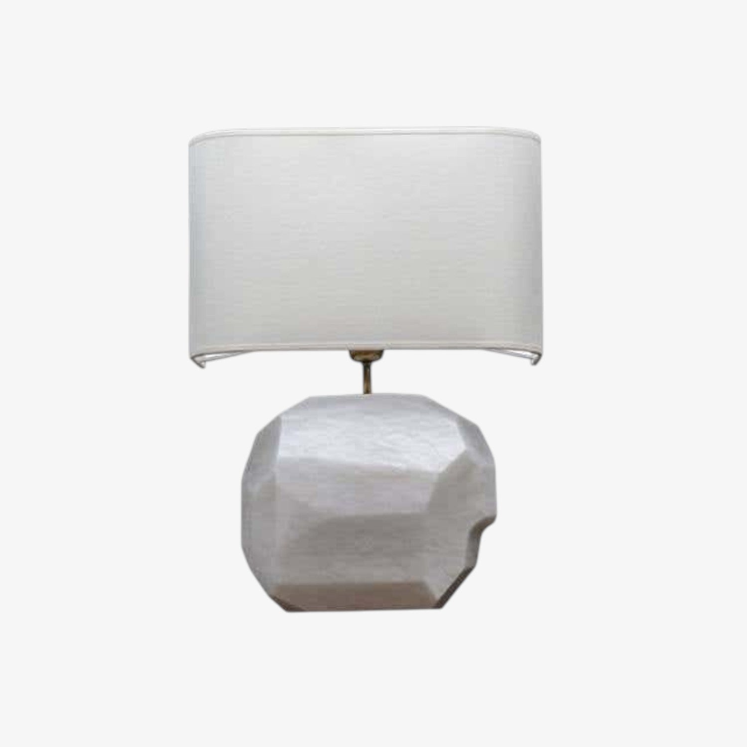Faceted Alabaster Sconce