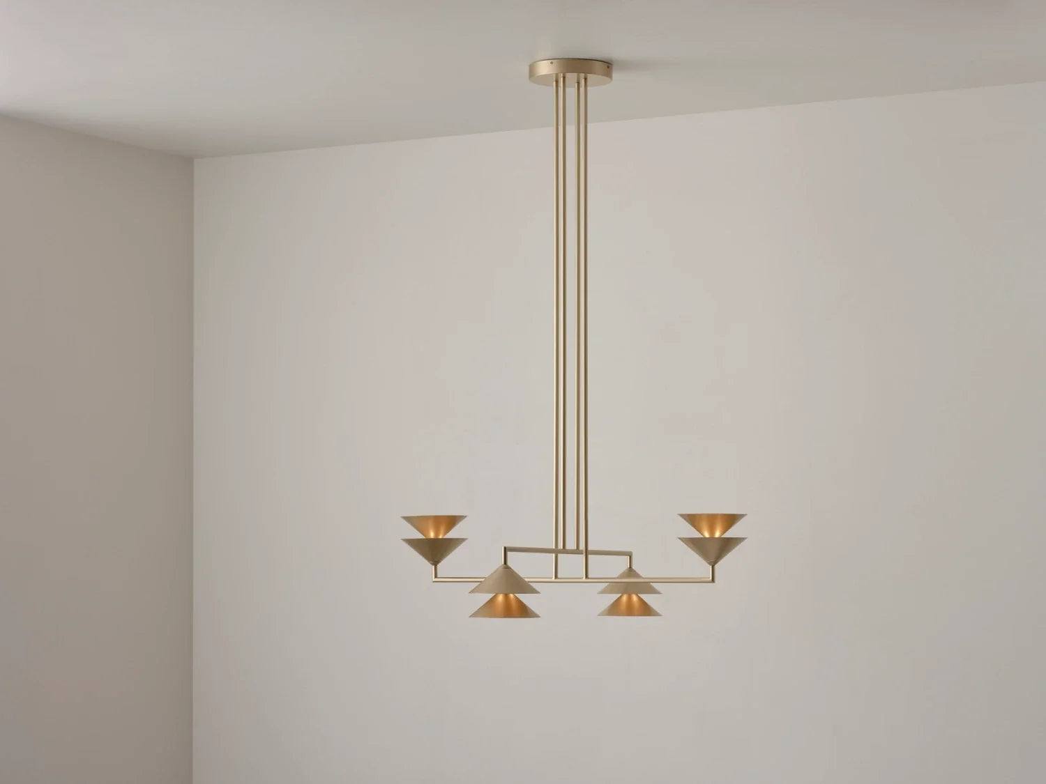 Cross Stack Chandelier