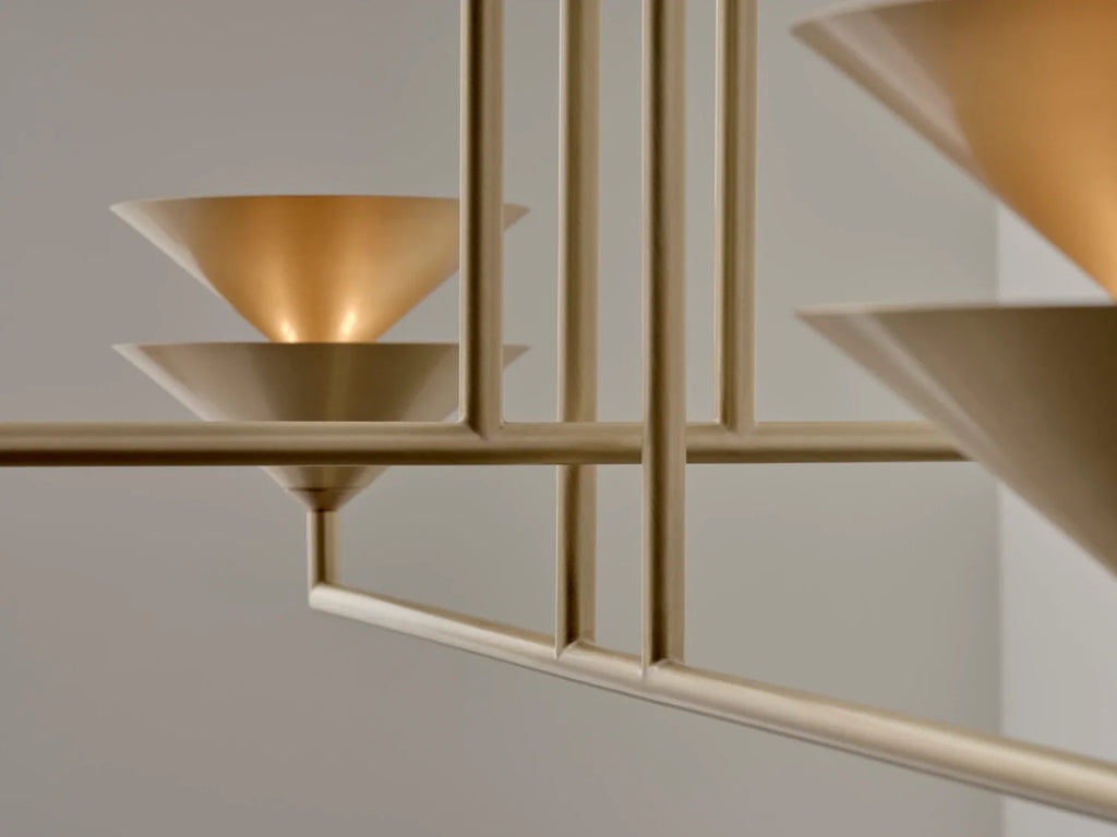Cross Stack Chandelier