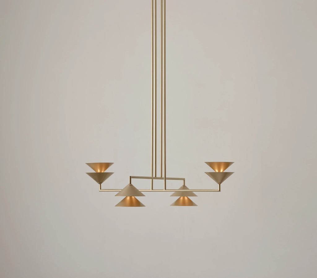 Cross Stack Chandelier