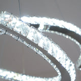 Crossed-C Crystal Chandelier