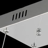 Crossed-C Crystal Chandelier