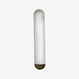 Curved Alabaster Wall Sconce