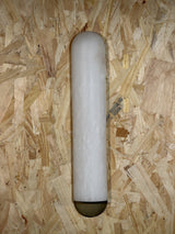 Curved Alabaster Wall Sconce