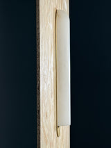 Curved Alabaster Wall Sconce