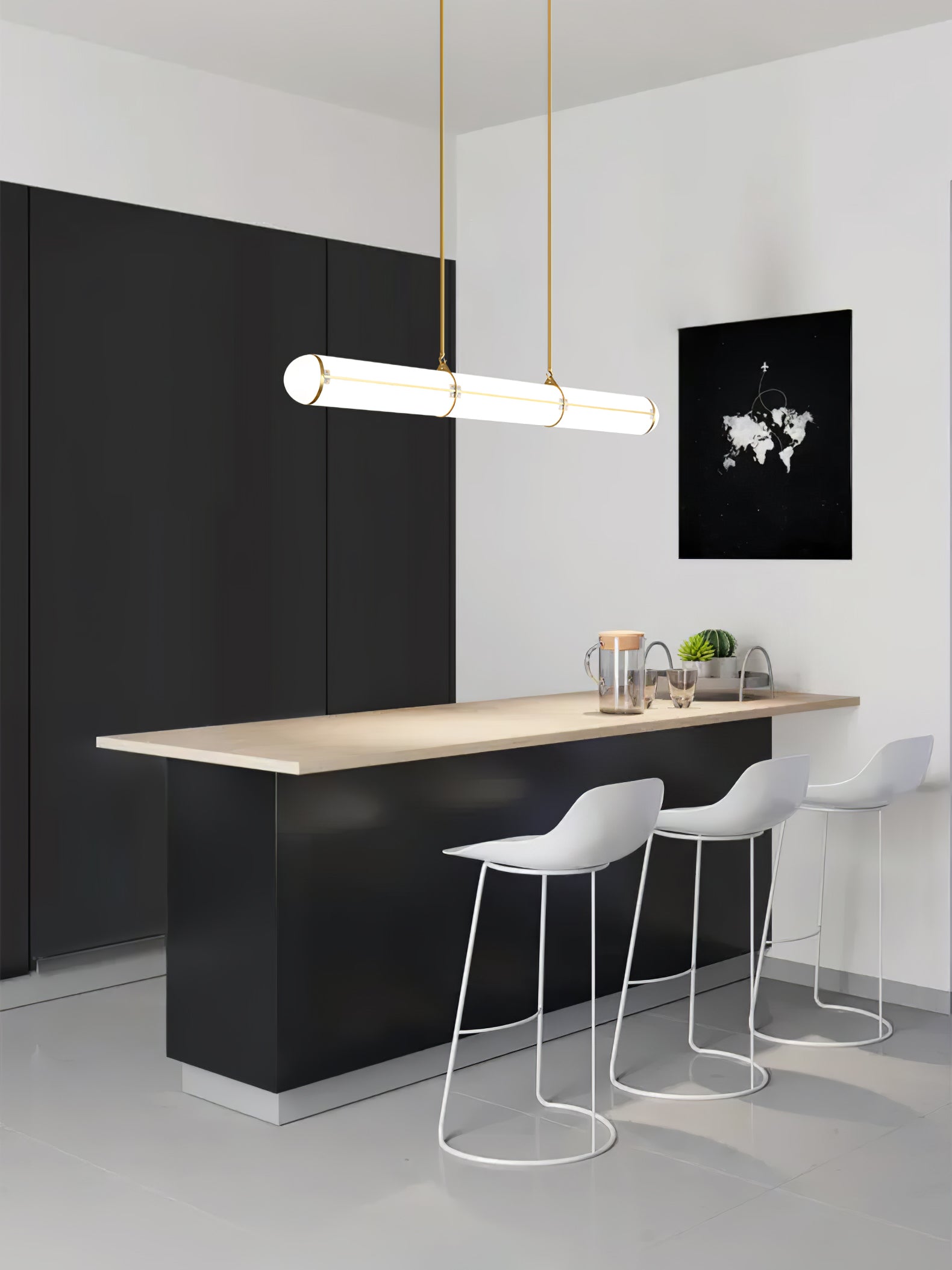 Endless Straight Pendant Light