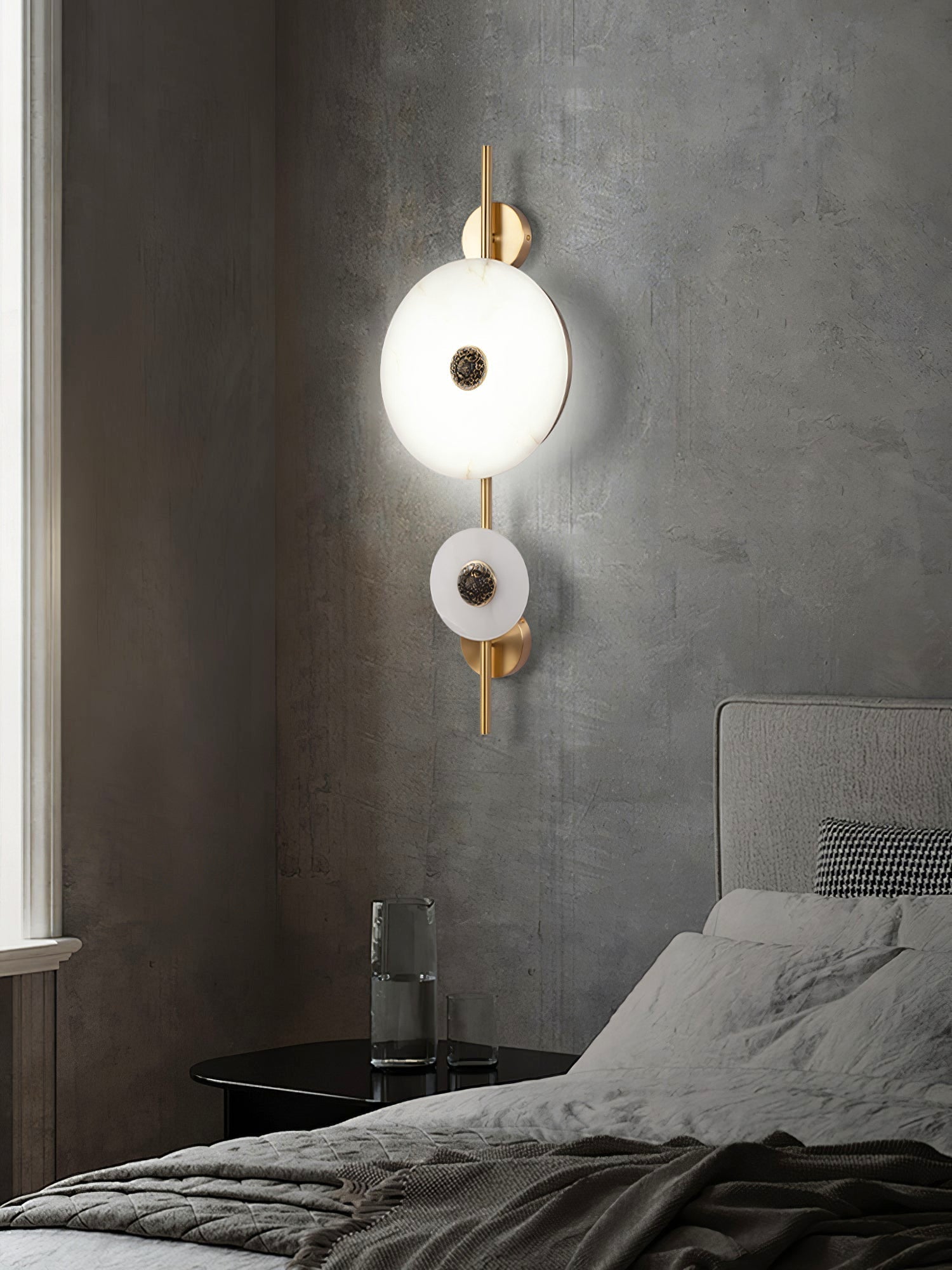 Cyril Alabaster Wall Sconce