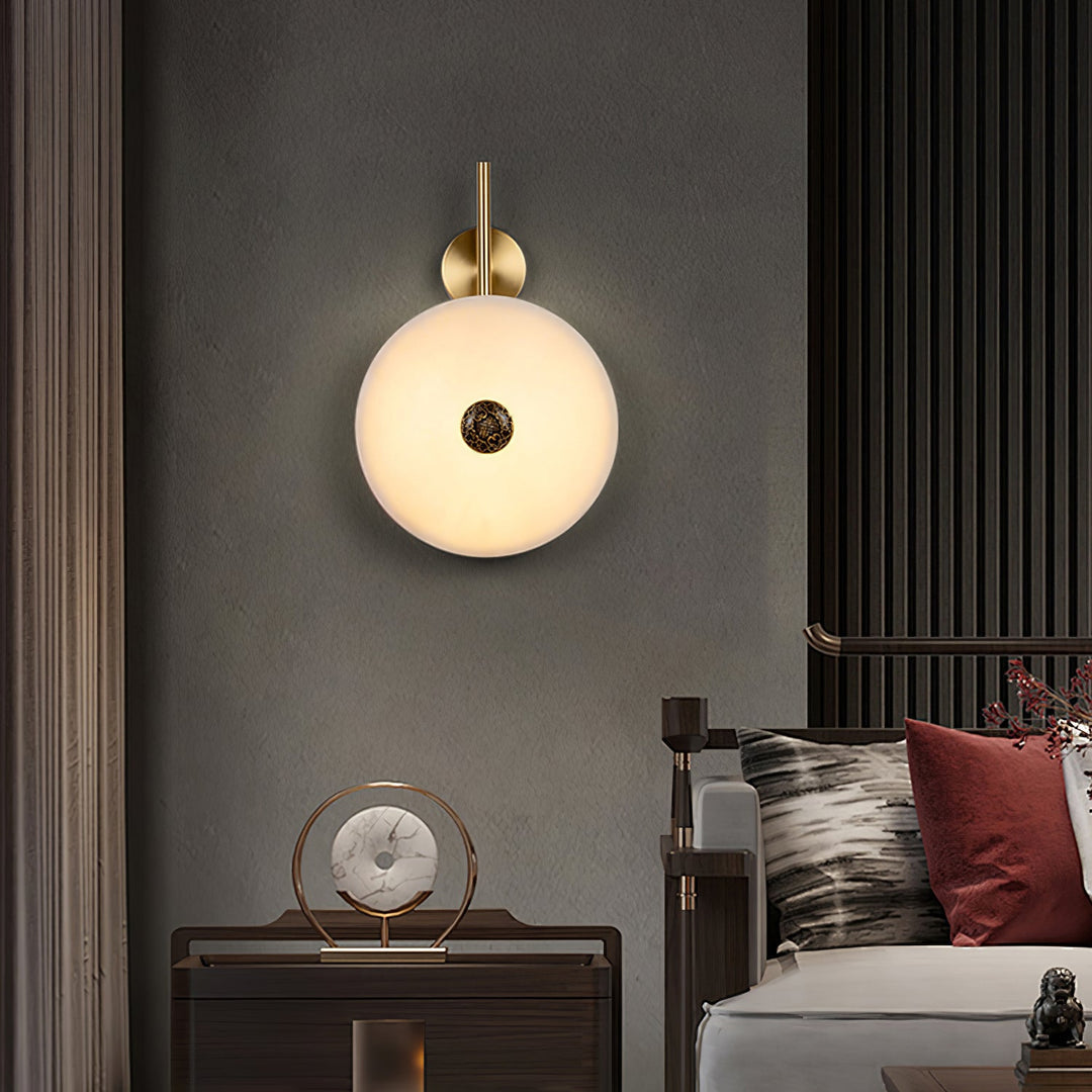 Cyril Alabaster Wall Sconce