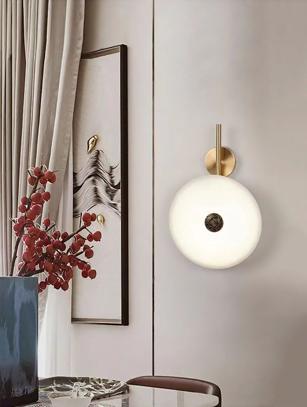 Cyril Alabaster Wall Sconce