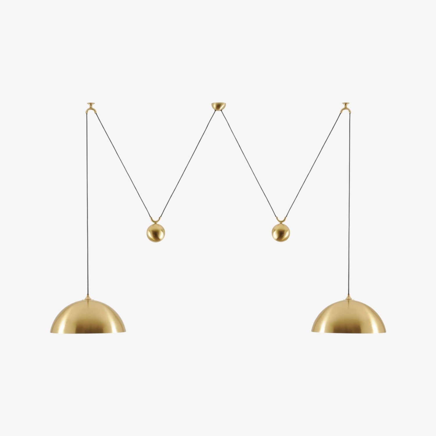 DUOS Adjustable Double Pull Pendant Lamp