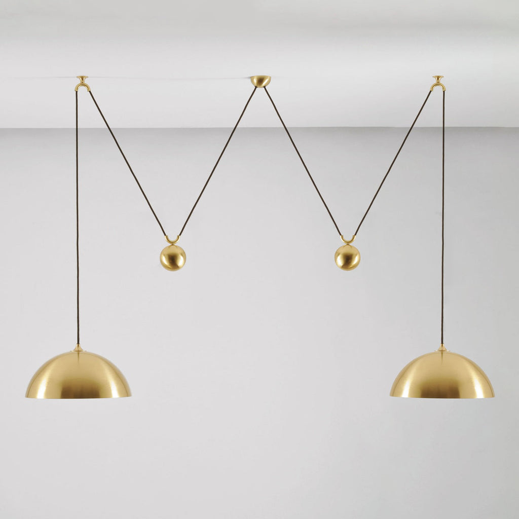 DUOS Adjustable Double Pull Pendant Lamp