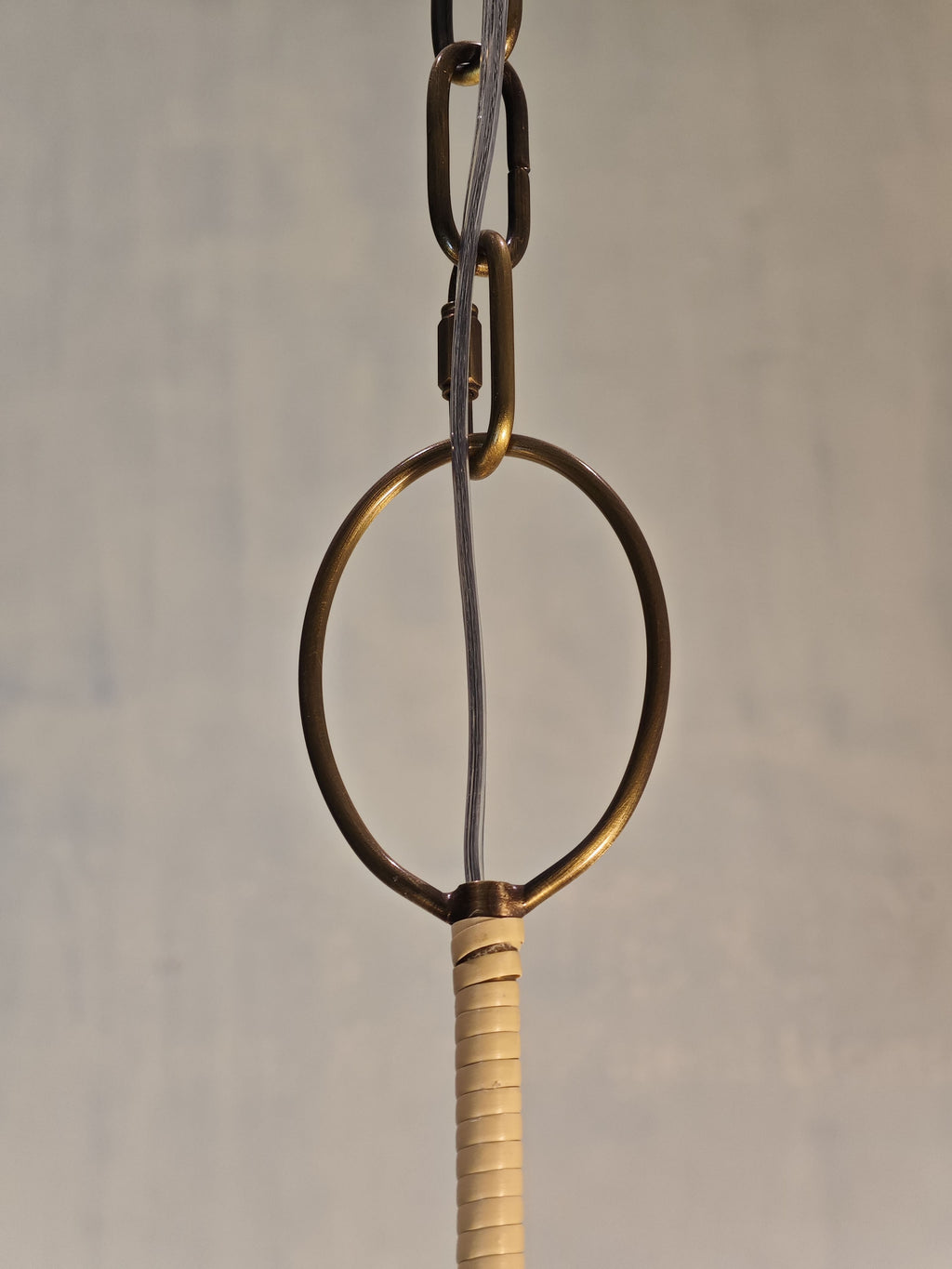 Delphine Rattan Chandelier