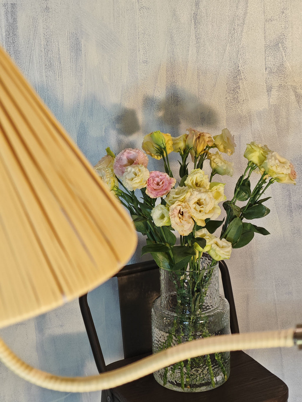Delphine Rattan Chandelier
