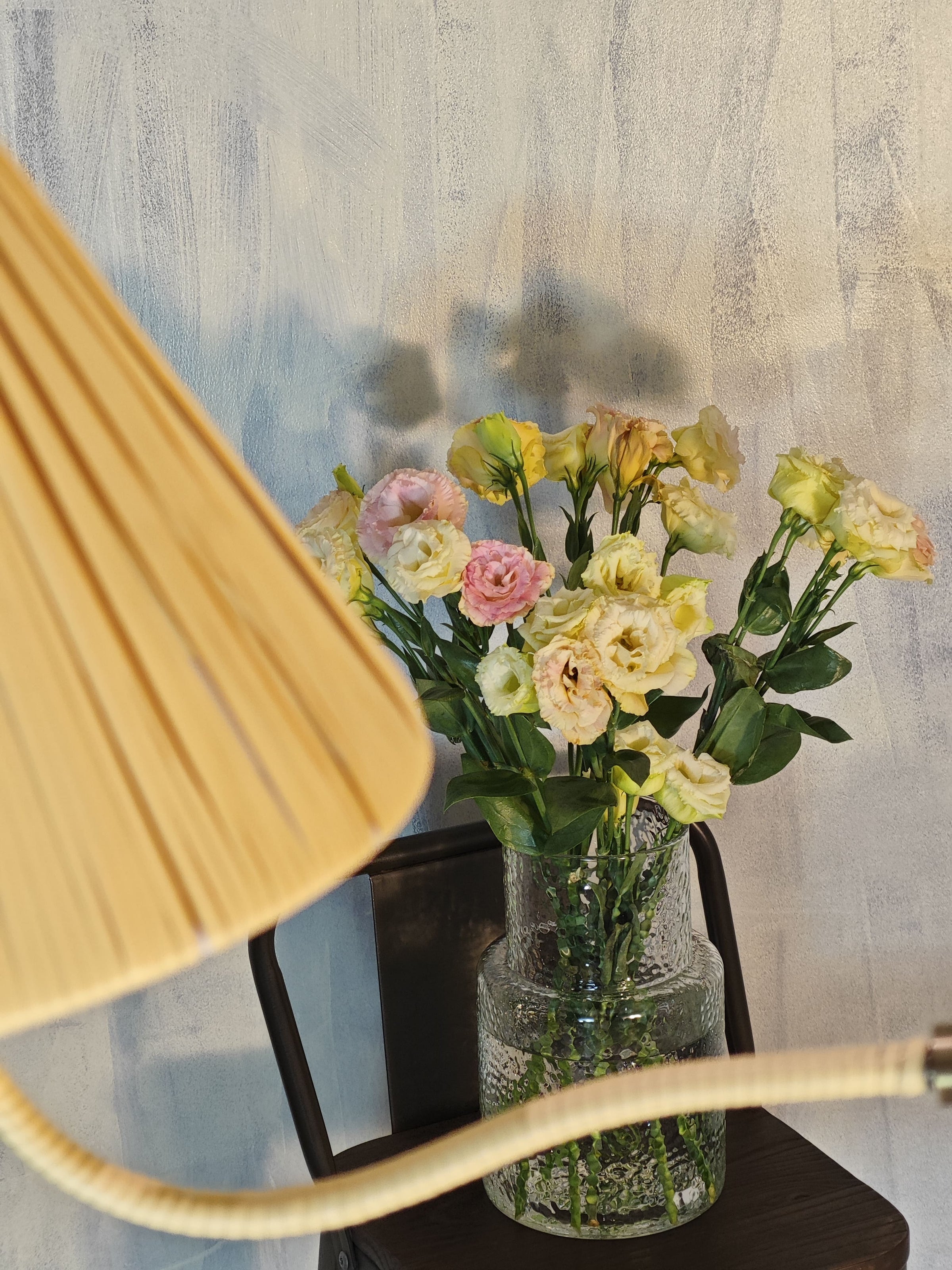 Delphine Rattan Chandelier