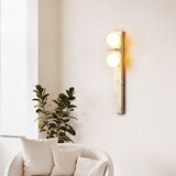 Derrer Travertine Wall Sconce