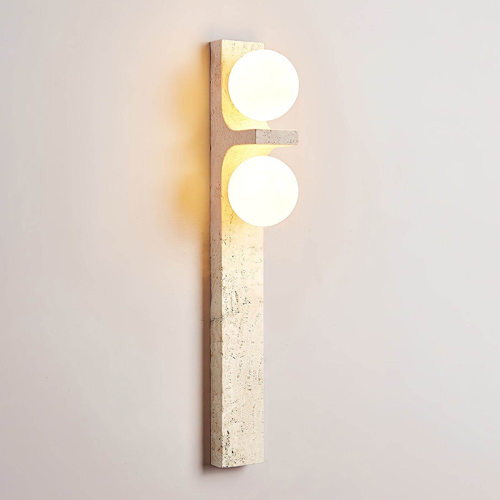 Derrer Travertine Wall Sconce