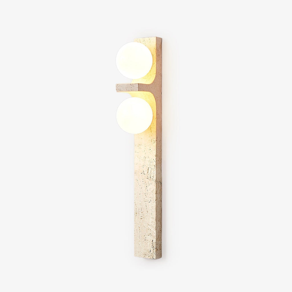 Derrer Travertine Wall Sconce