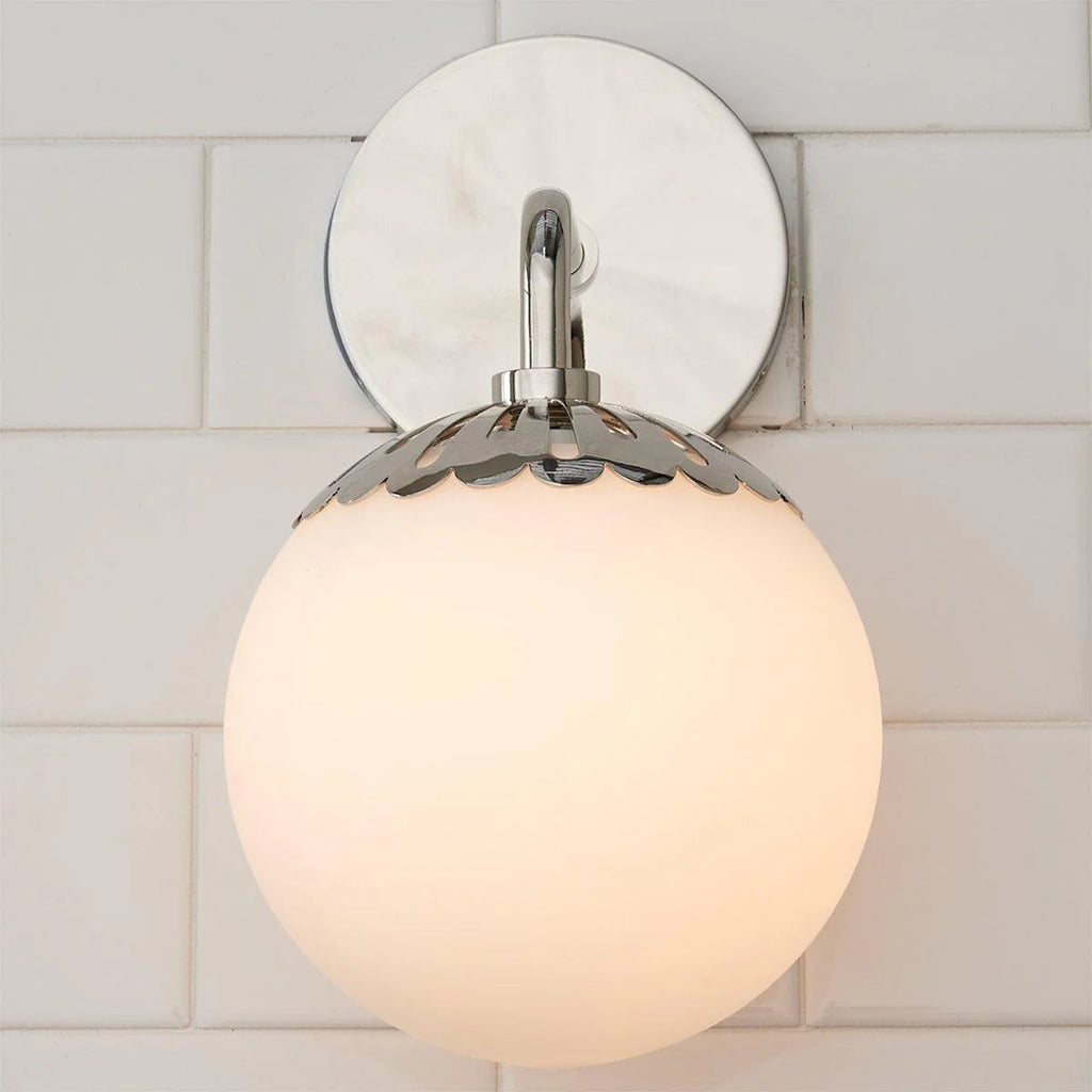 Dewdrop Globe Sconce