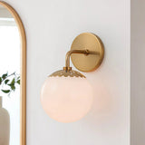 Dewdrop Globe Sconce