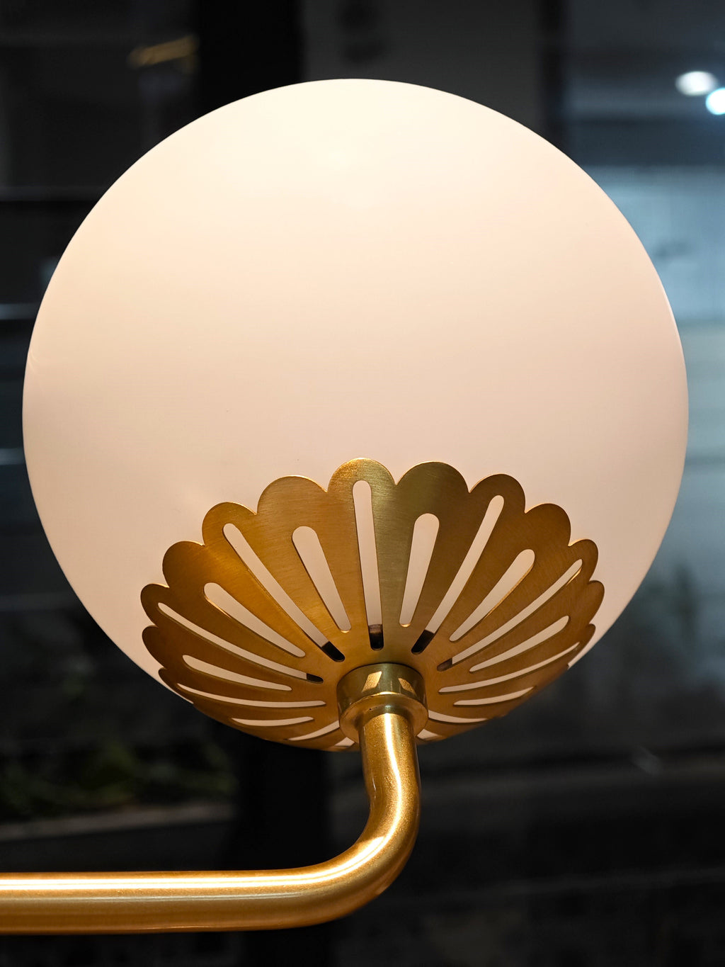 Dewdrop Globe Sconce