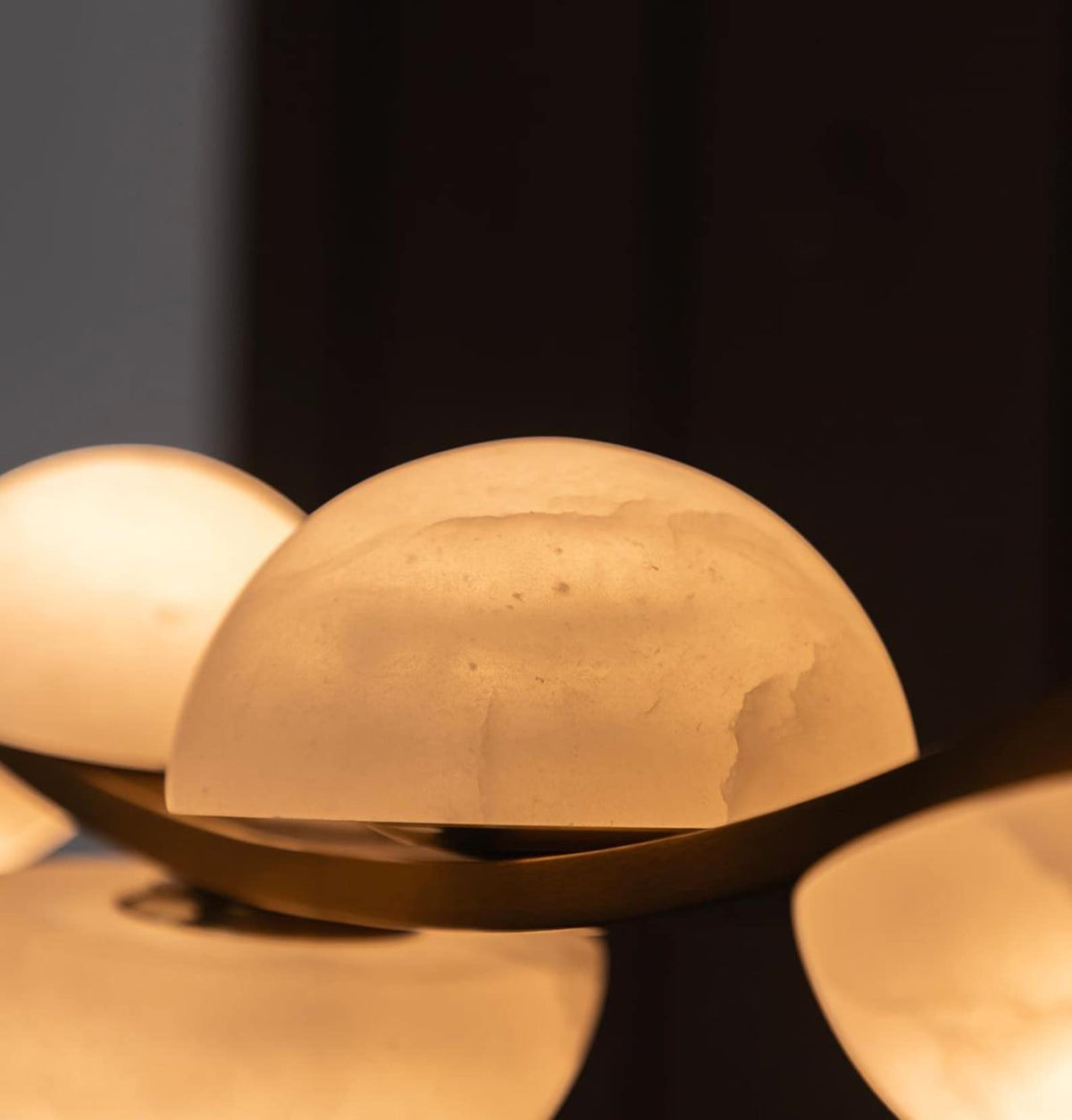 Dewdrops Alabaster Chandelier