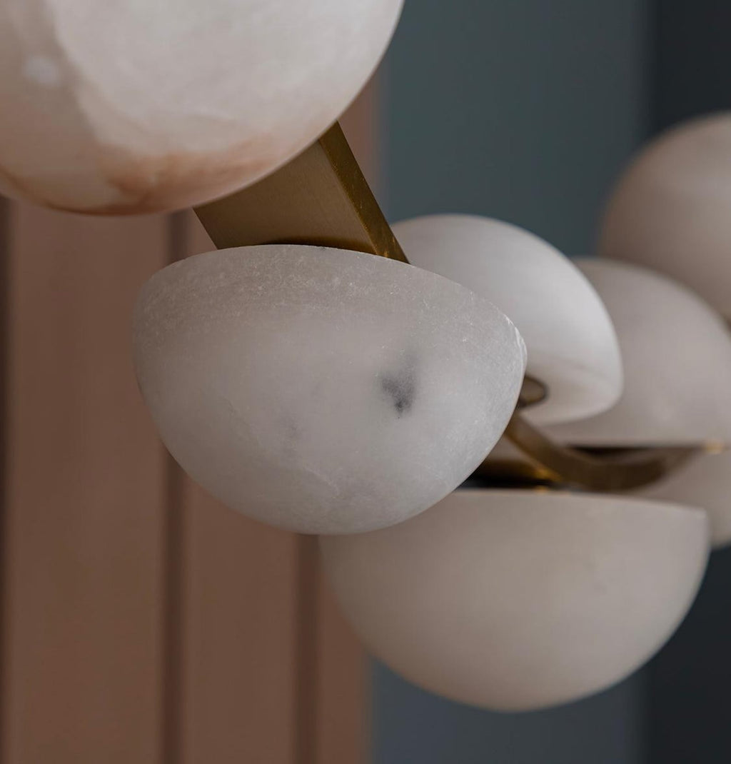 Dewdrops Alabaster Chandelier