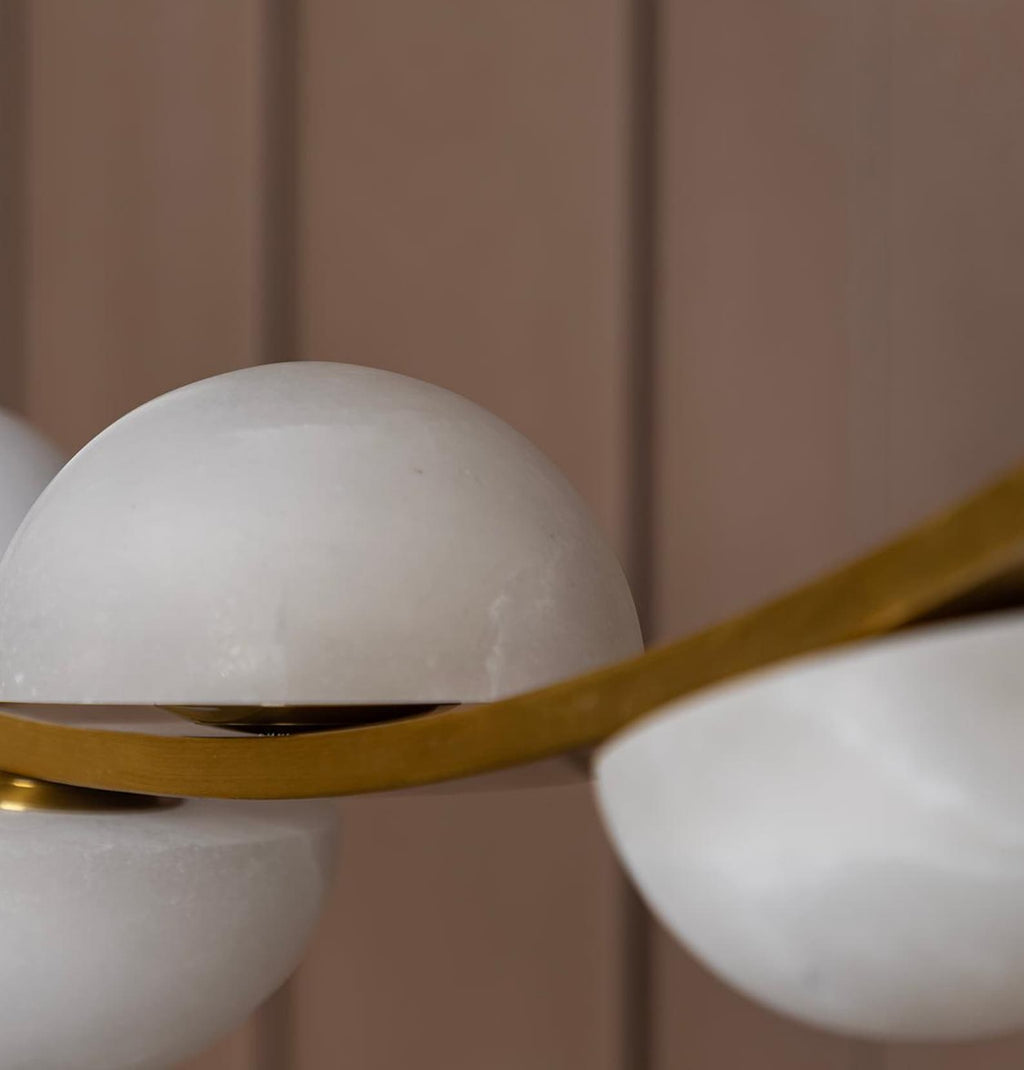 Dewdrops Alabaster Chandelier