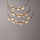 Dewdrops Alabaster Chandelier