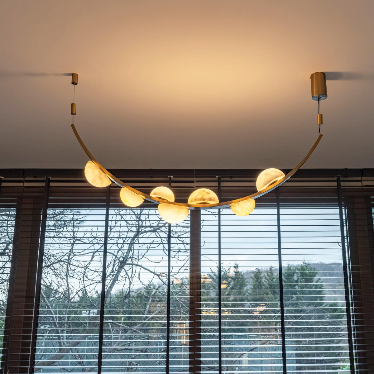 Dewdrops Alabaster Chandelier