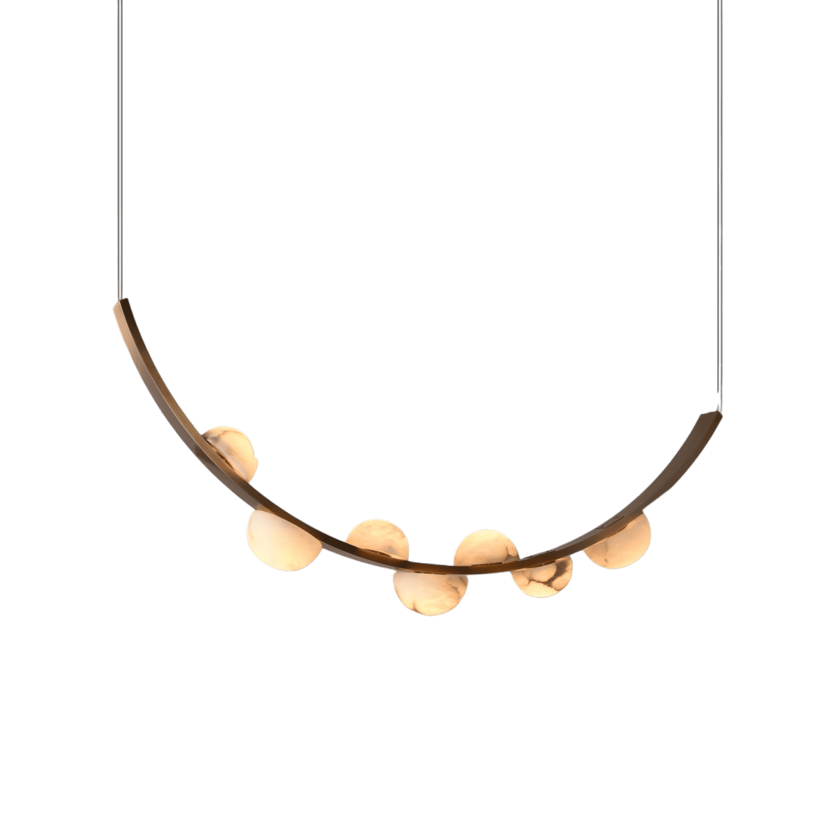 Dewdrops Alabaster Chandelier