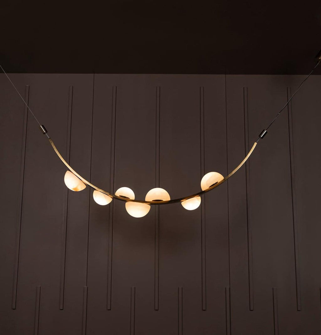 Dewdrops Alabaster Chandelier