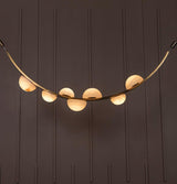 Dewdrops Alabaster Chandelier