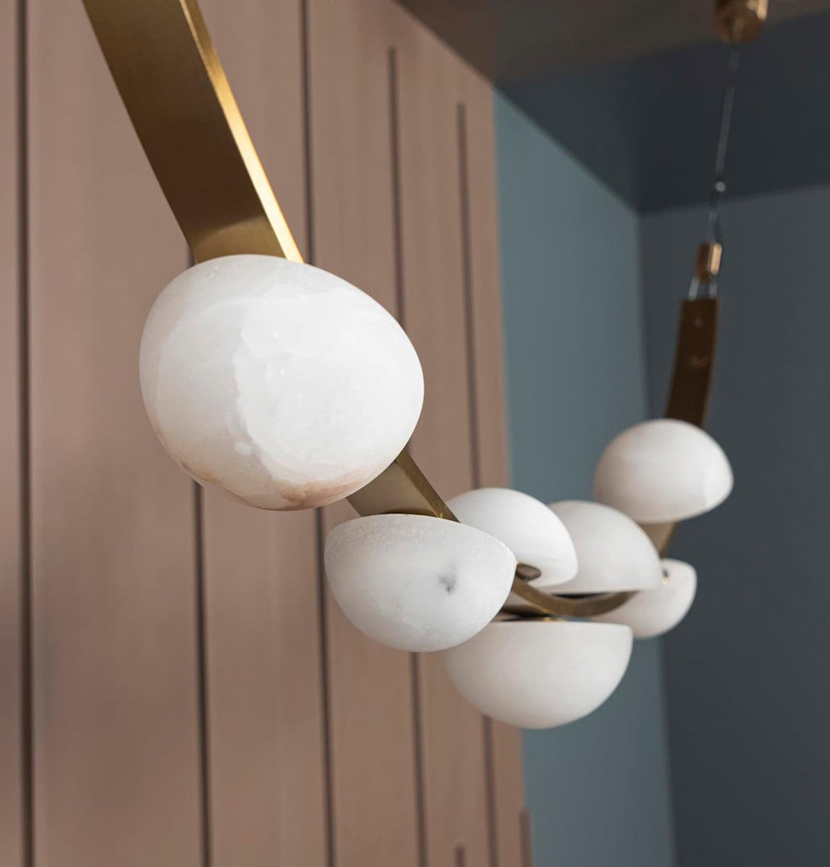 Dewdrops Alabaster Chandelier