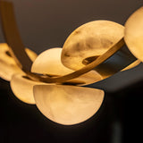 Dewdrops Alabaster Chandelier