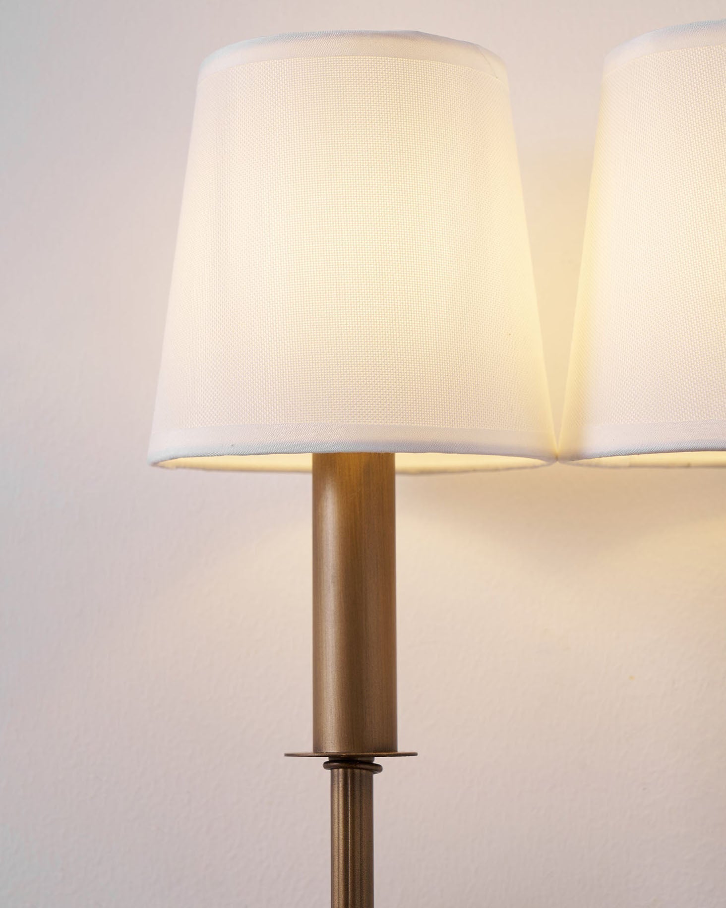 Double Arm Bamboo Sconce