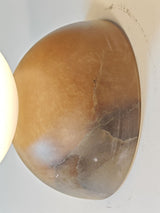 Eklipso Tobacco Alabaster Sconce