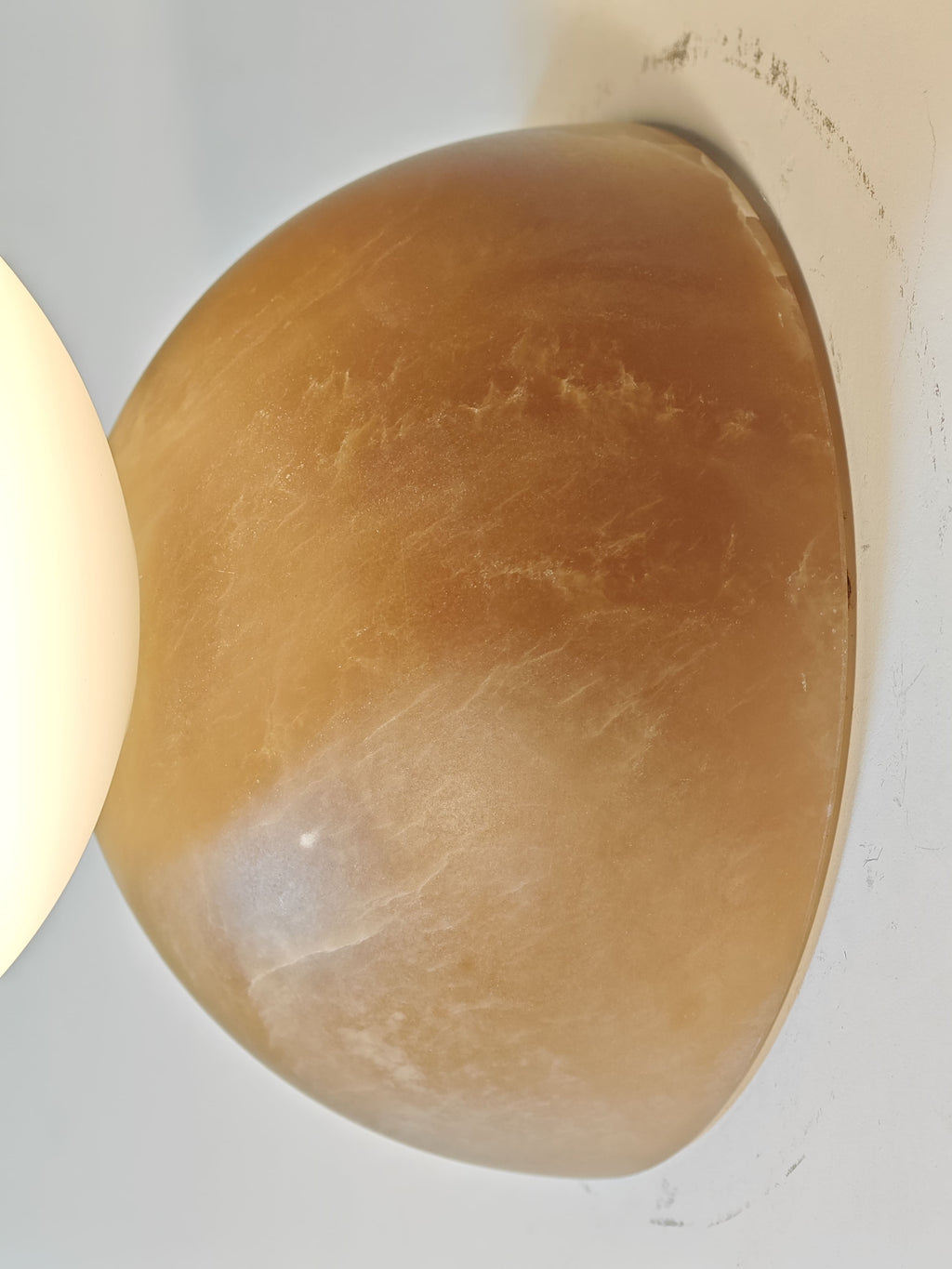 Eklipso Tobacco Alabaster Sconce
