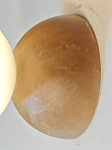 Eklipso Tobacco Alabaster Sconce