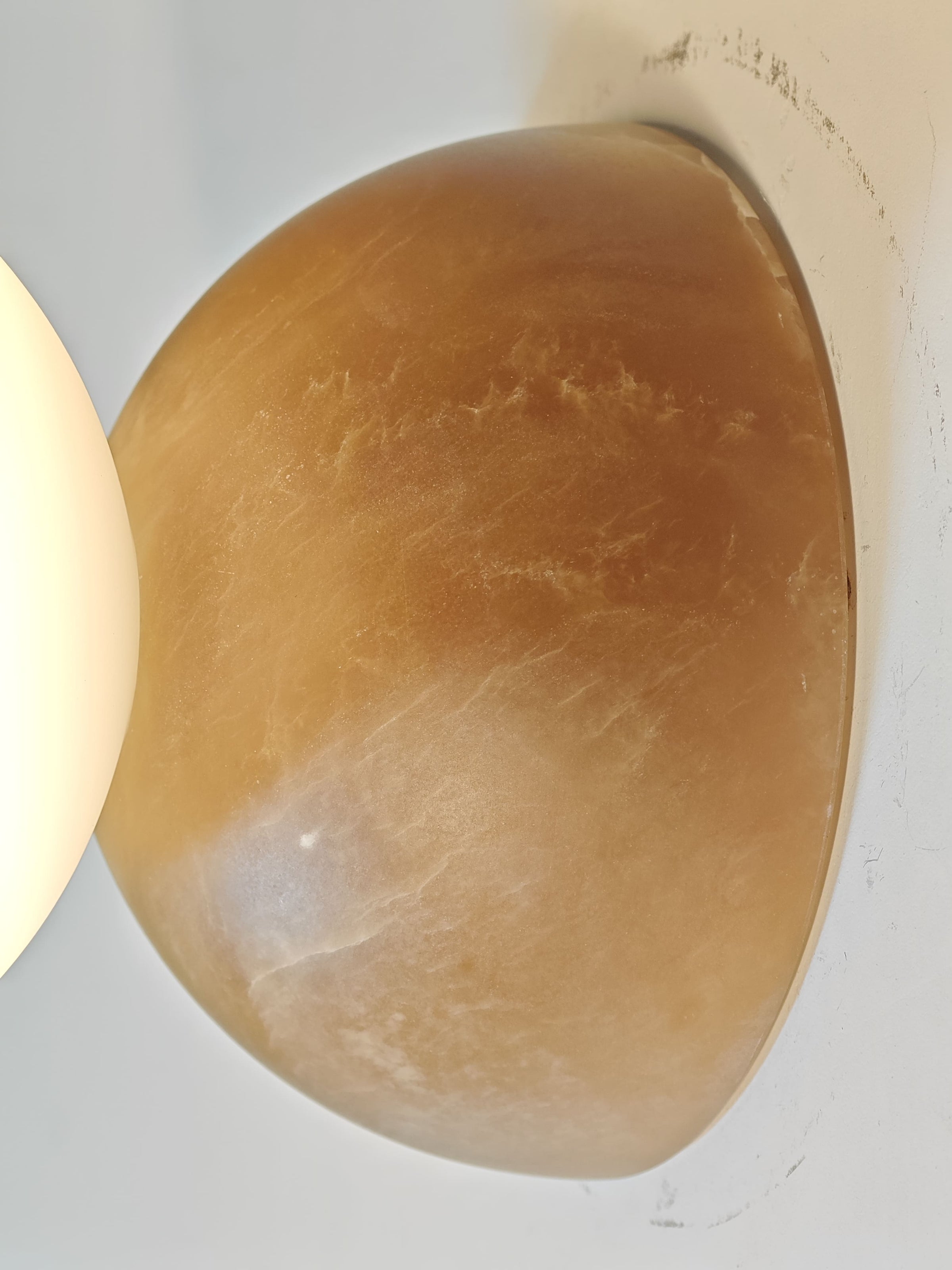 Eklipso Tobacco Alabaster Sconce