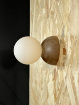 Eklipso Tobacco Alabaster Sconce