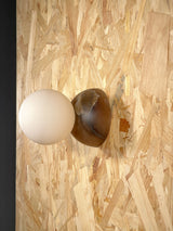 Eklipso Tobacco Alabaster Sconce