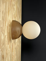 Eklipso Tobacco Alabaster Sconce