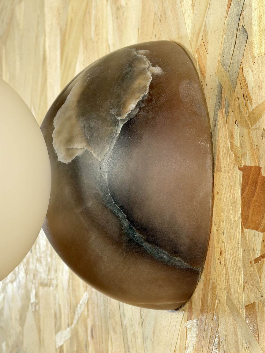 Eklipso Tobacco Alabaster Sconce
